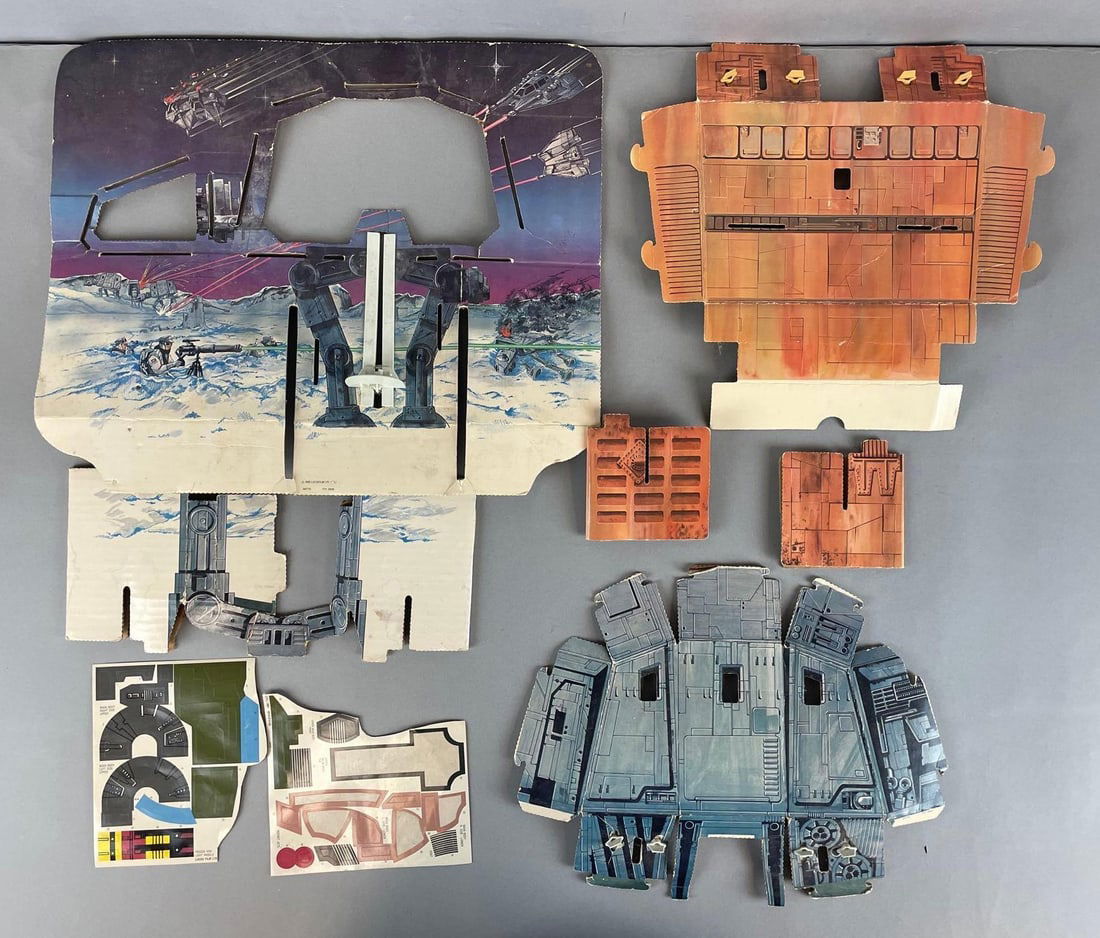 1980 Kenner Star Wars The Empire Strikes Back Hoth Cardboard Playset (1 of 4)