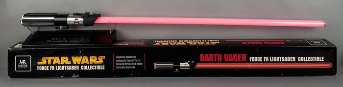 Master Replicas Star Wars Darth Vader Force FX Lightsaber Collectible