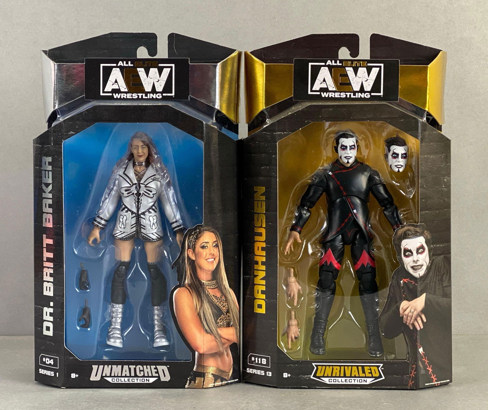 Group of 2 AEW Unrivaled Collection Action Figures (1 of 2)