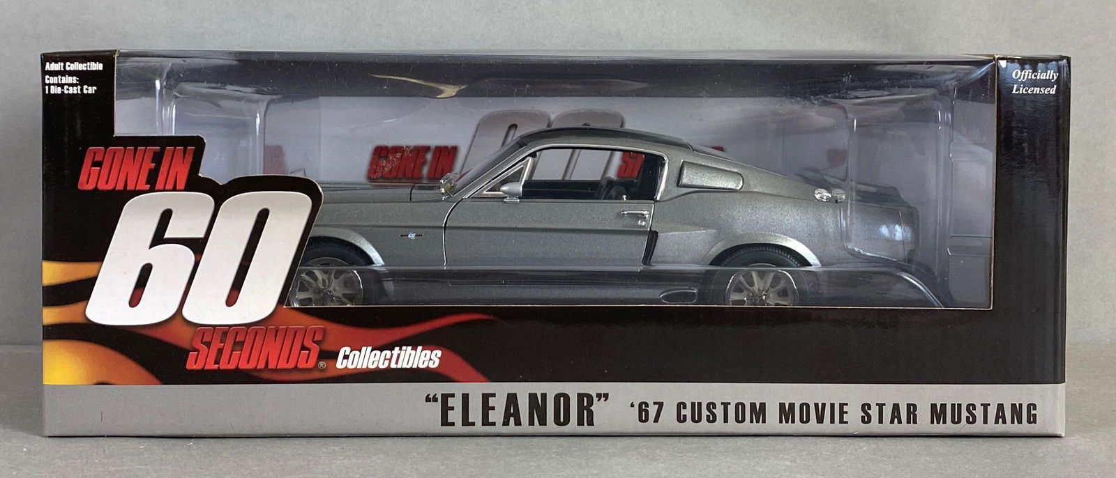 Greenlight Gone in 60 Seconds Eleanor 67 Custom Movie Star Mustang: 1967 Custom Ford Mustang, 1 / 18 scale, die-Cast, sealed like new