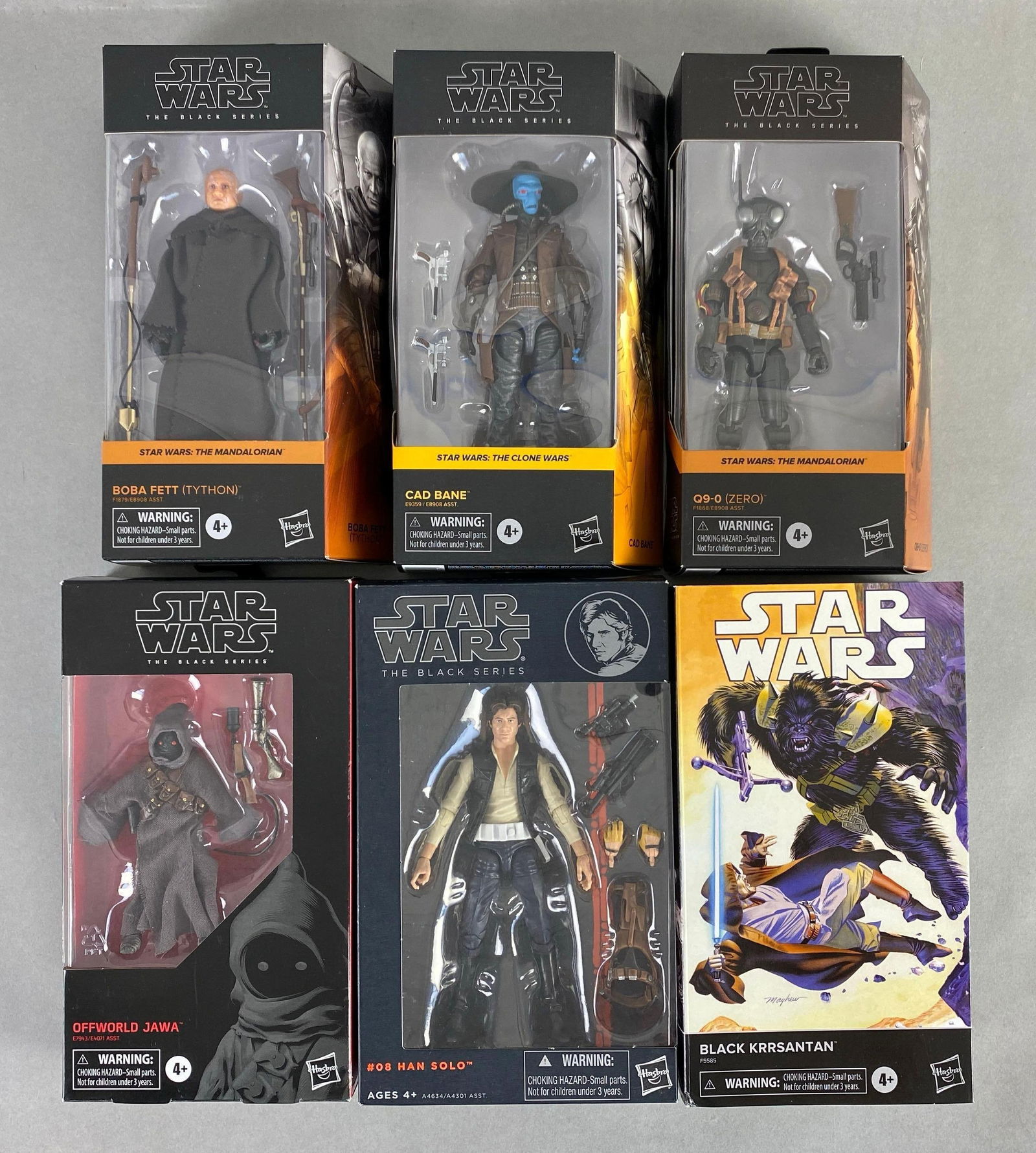 Group of 6 Hasbro Star Wars Action Figures (1 of 3)
