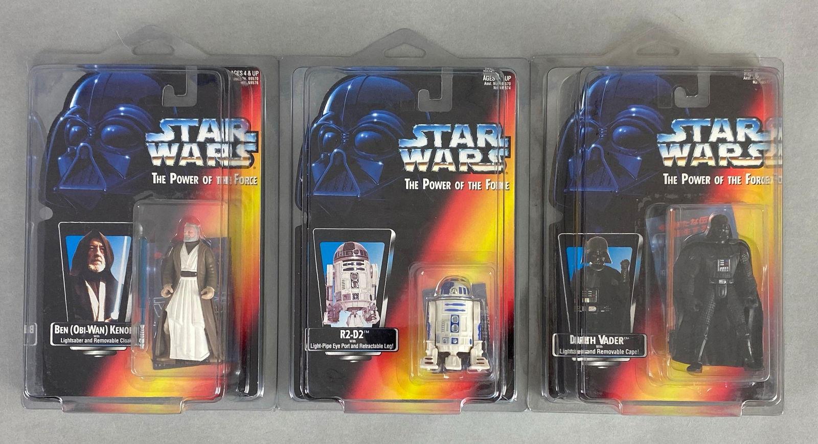 Group of 3 1995 Kenner Star Wars Japanese Release Action Figures (1 of 2)