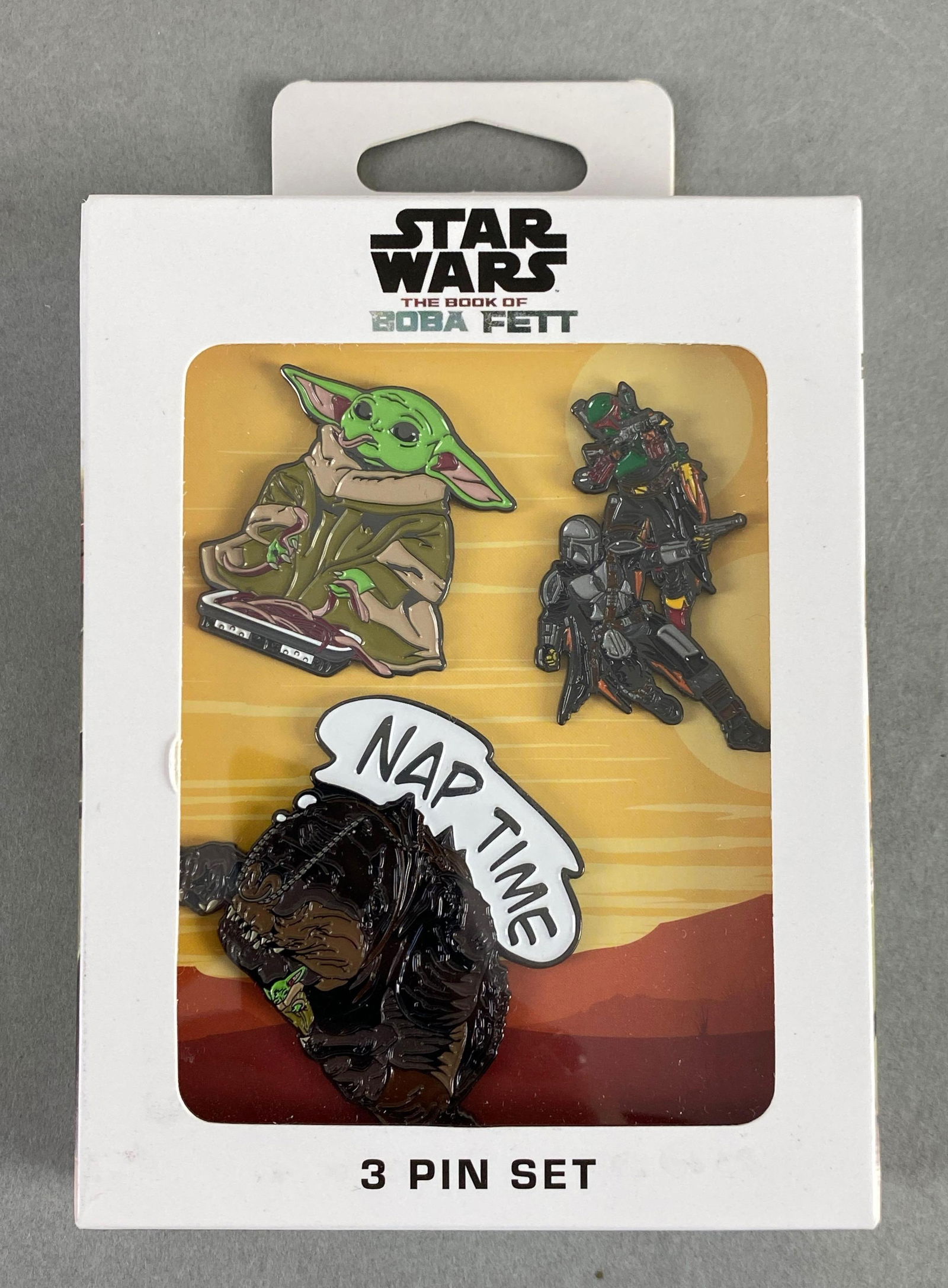 Disney Star Wars The Book of Boba Fett 3 Piece Enamel Pin Set (1 of 2)