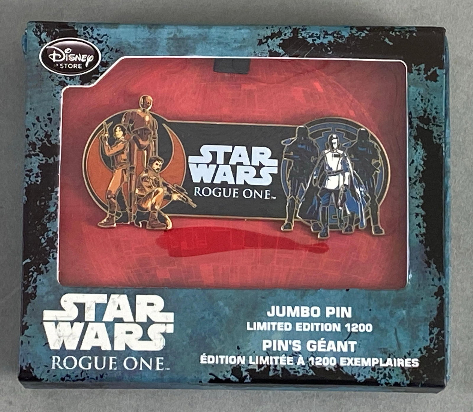 Disney Store Star Wars Limited Edition Rogue One Jumbo Enamel Pin (1 of 3)