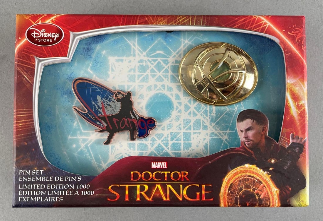 Limited Edition Disney Store Marvel Doctor Strange Pin Set (1 of 3)