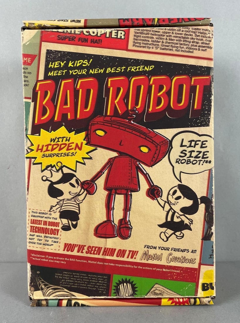 Mattel Bad Robot Adult Collector Figure with Base (1 of 4)