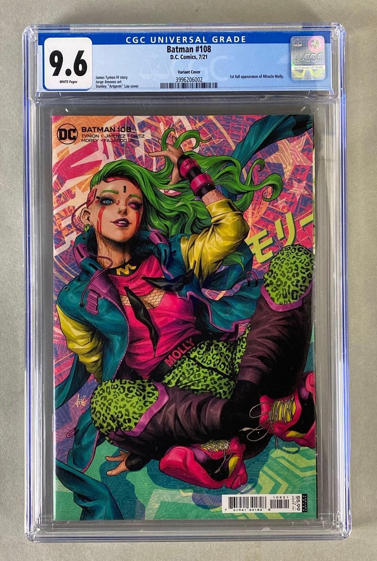 CGC Graded DC Comics Batman No. 108 (1 of 7)