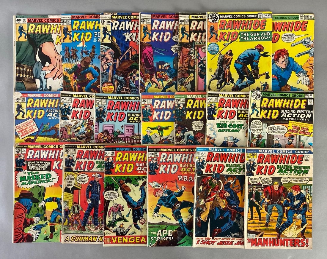 Group of 20 Marvel Rawhide Kid Comic Books (1 of 3)