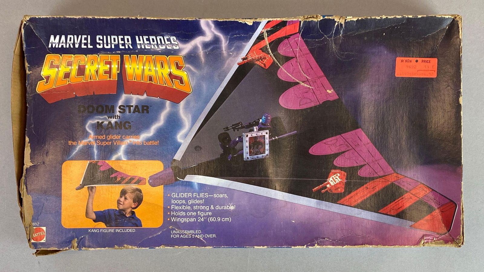 1984 Mattel Marvel Super Heroes Secret Wars Doom Star With Kang (1 of 3)