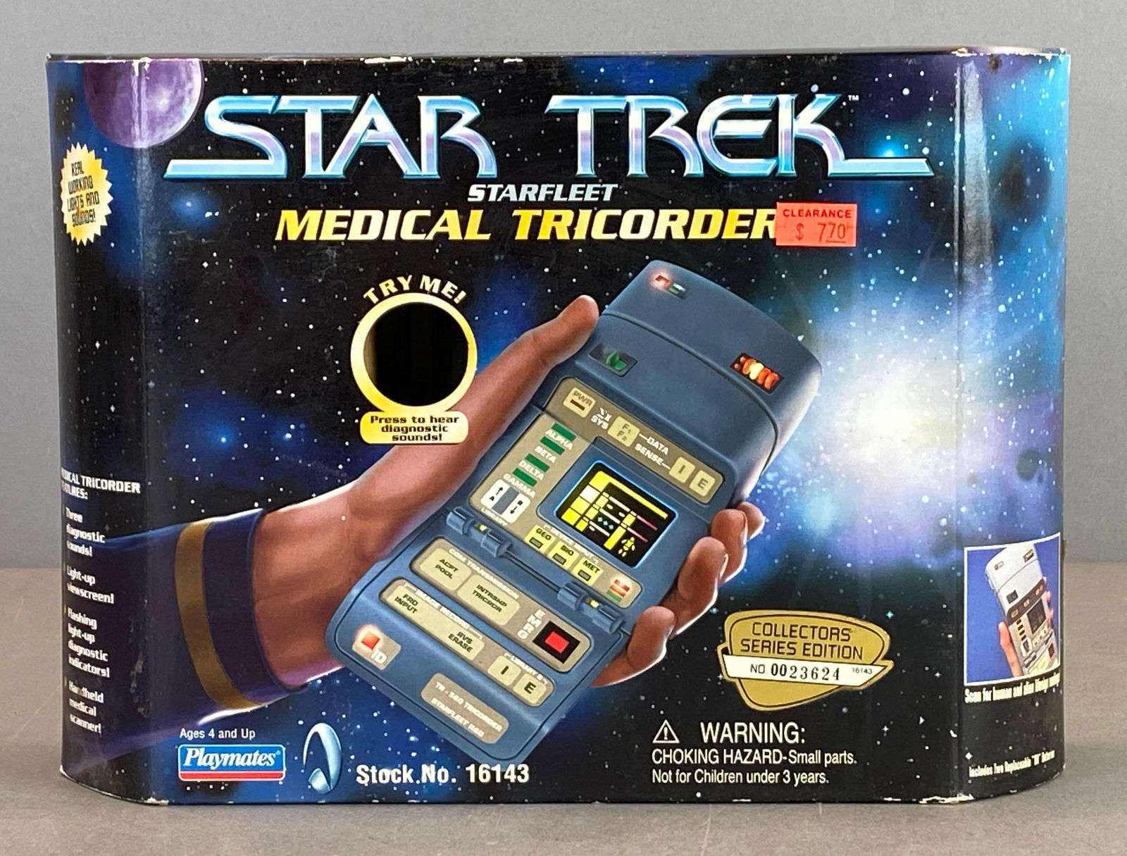 1997 Playmates Star Trek Starfleet Medical Tricoder (1 of 3)