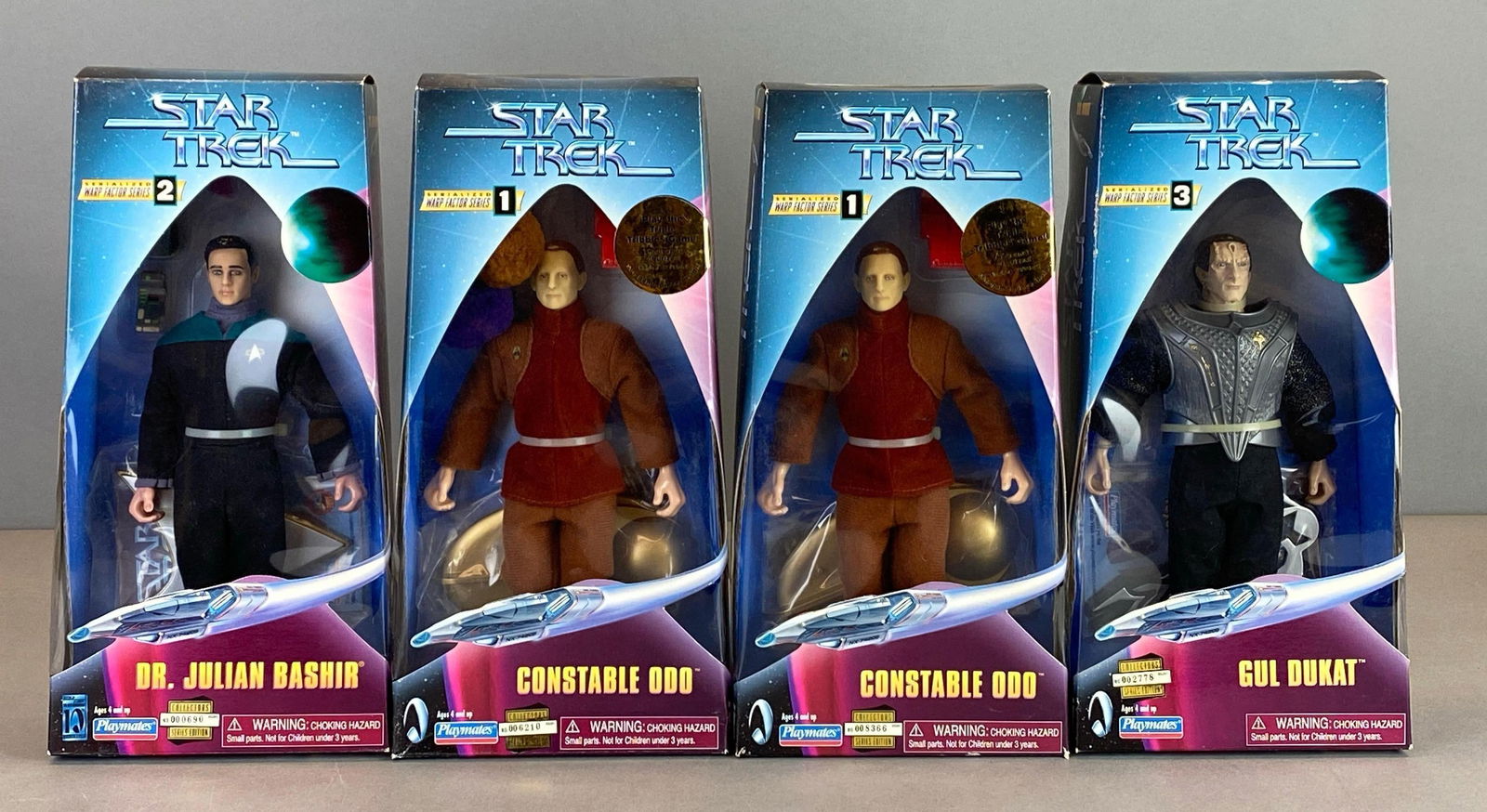 Group of 4 Playmates Star Trek Action Figures (1 of 2)