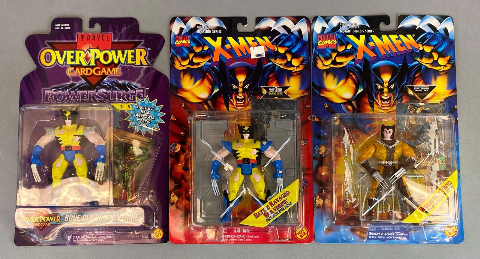 Group of 3 Toy Biz Marvel Wolverine Action Figures (1 of 2)