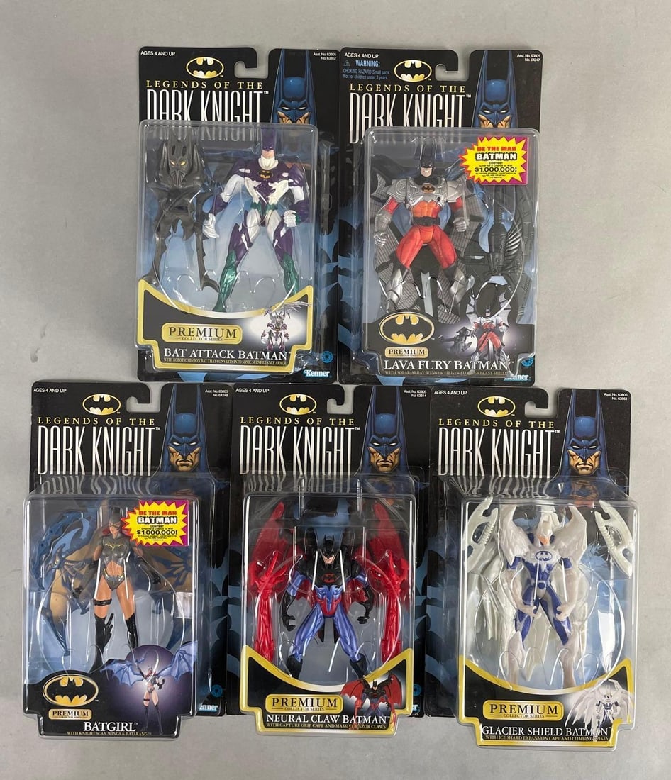 Group of 5 Kenner Legends of the Dark Knight Action Figures (1 of 2)