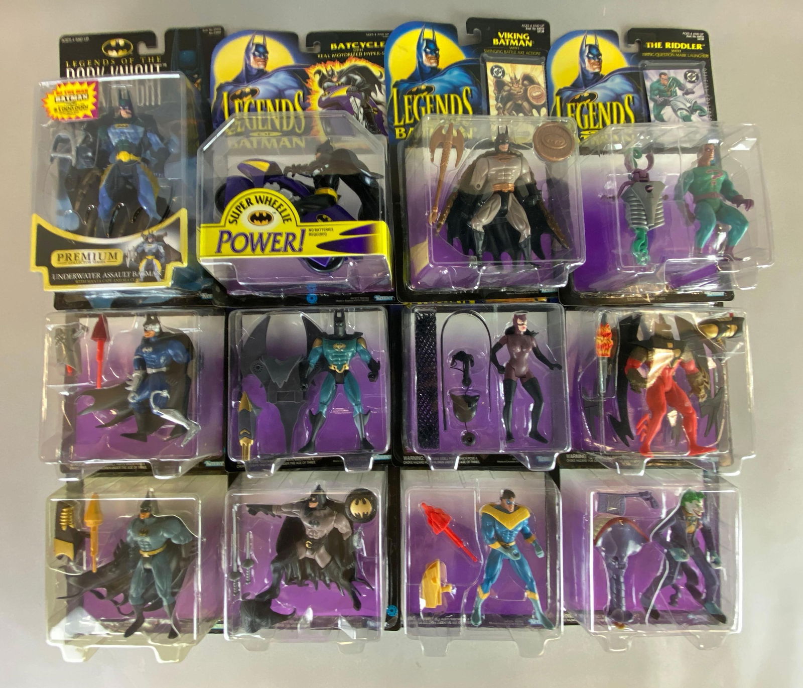 Group of 12 Kenner Legends of the Dark Knight Action Figures (1 of 3)