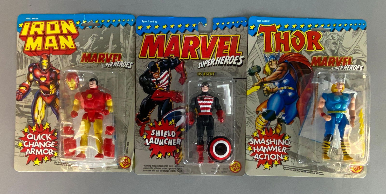 Group of 3 Toy Biz Marvel Superheroes Action Figures (1 of 2)