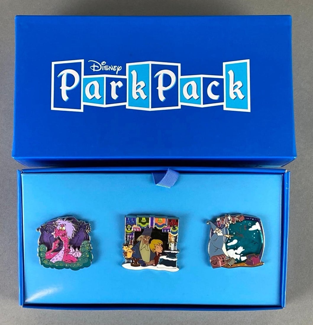 Disney ParkPack The Sword in the Stone Enamel 3-Pin Set (1 of 4)