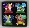 Set of 4 2020 Disney Magical Moments Enamel Pins