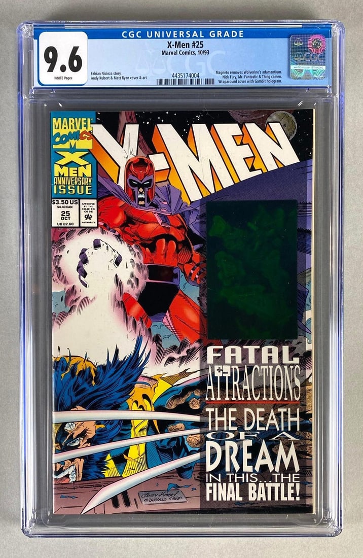 CGC Graded Marvel Comics X-Men No. 25 (1 of 8)