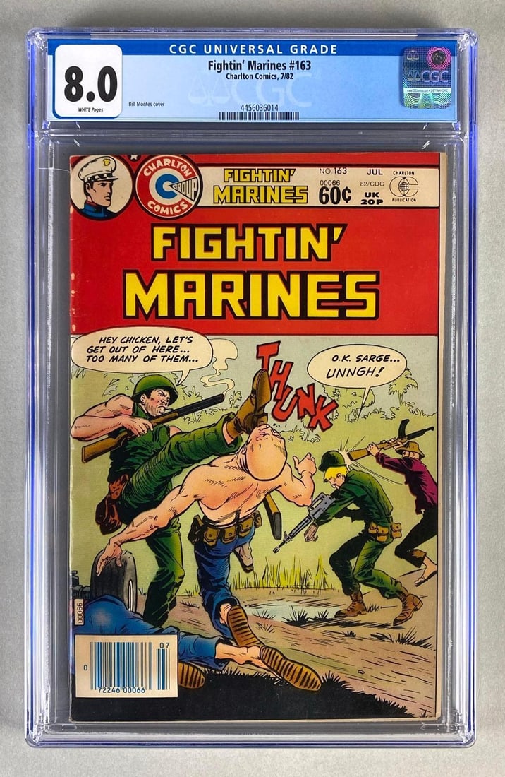 CGC Graded Charlton Comics Fightin Marines No. 163 (1 of 7)
