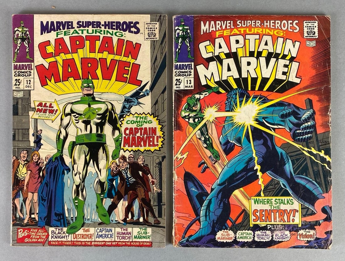 Group of 2 Marvel Super-Heroes Comic Books (1 of 12)