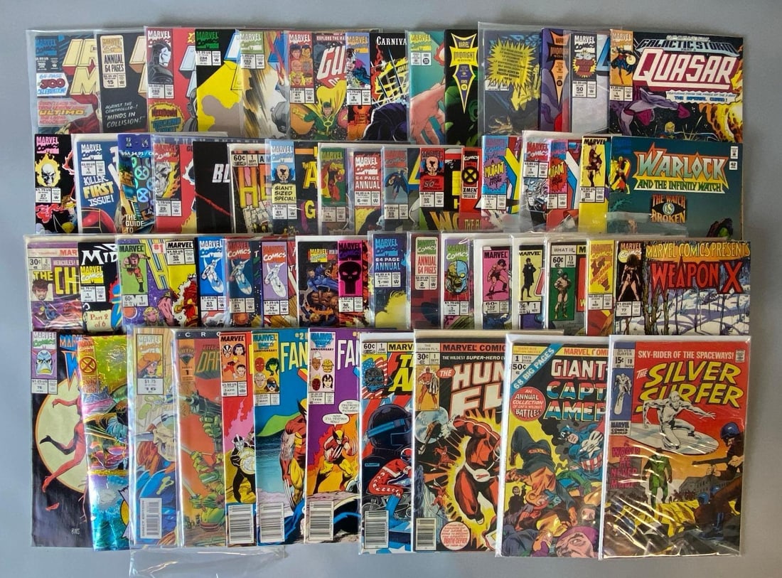 Group of 50+ Marvel Comic Books (1 of 3)