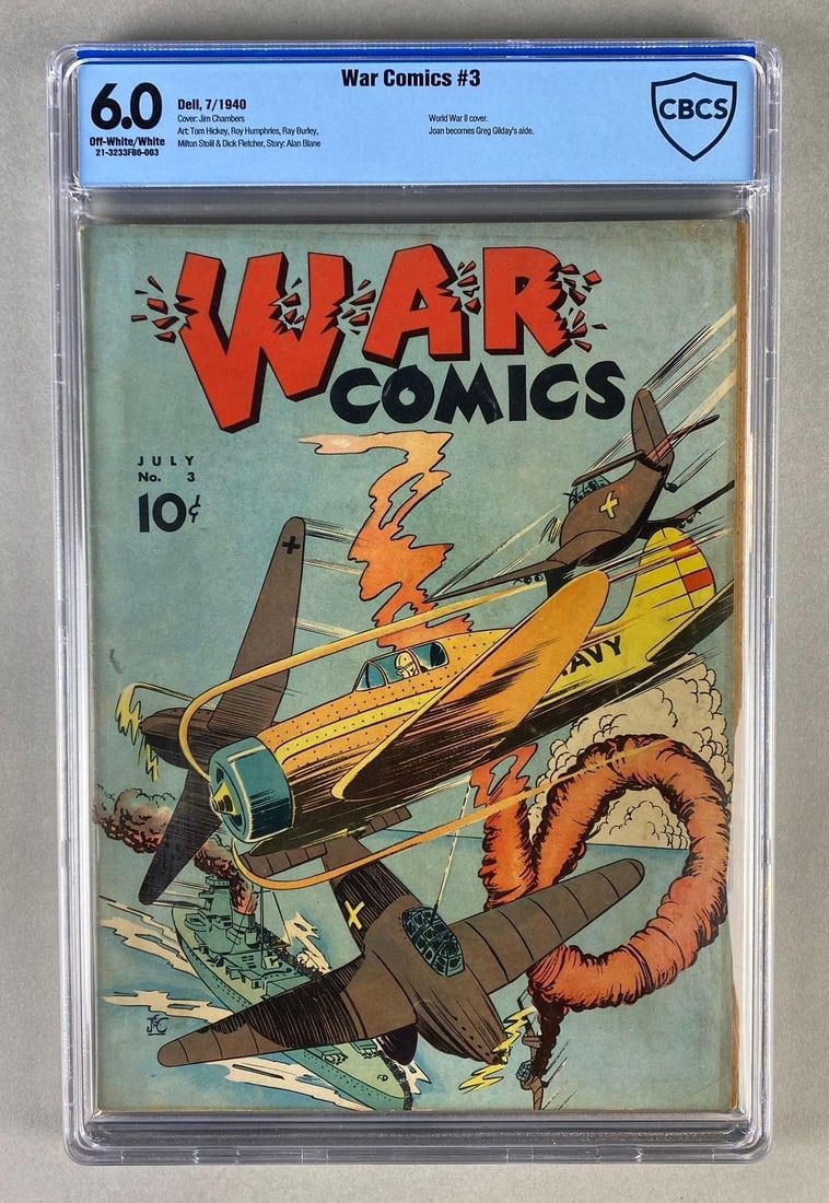 CBCS Graded Dell Comics War Comics No. 3 (1 of 7)