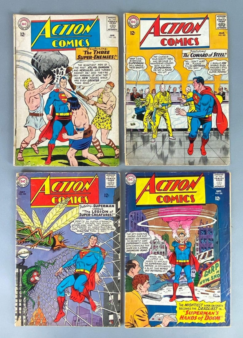 Group of 4 DC Action Comics Comic Books (1 of 5)