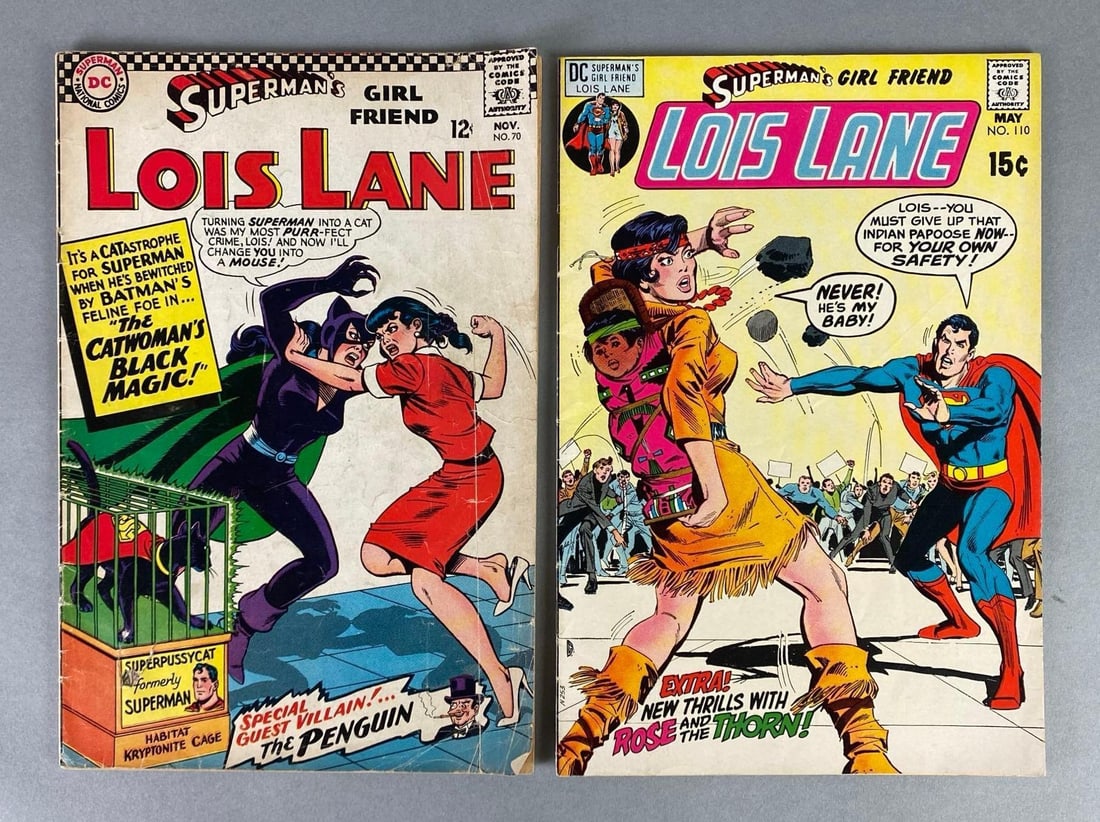 Group of 2 DC Supermans Girlfriend Lois Lane Comic Books (1 of 13)