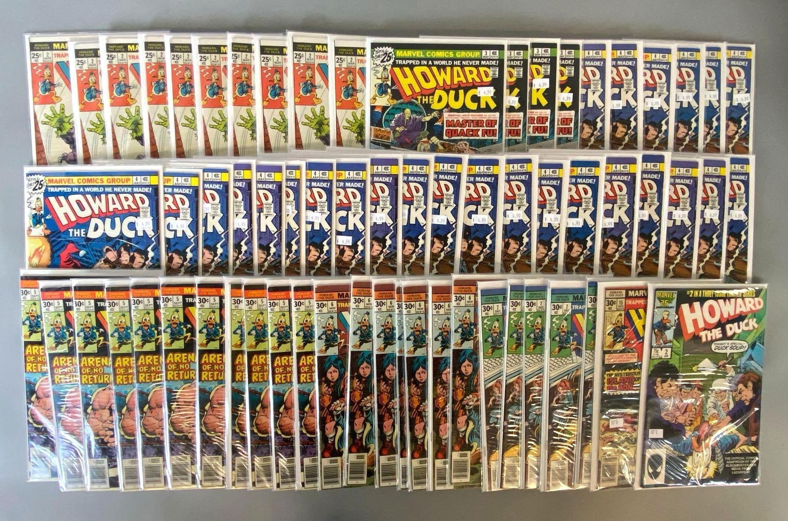 Group of 60+ Marvel Howard the Duck Comic Books (1 of 4)
