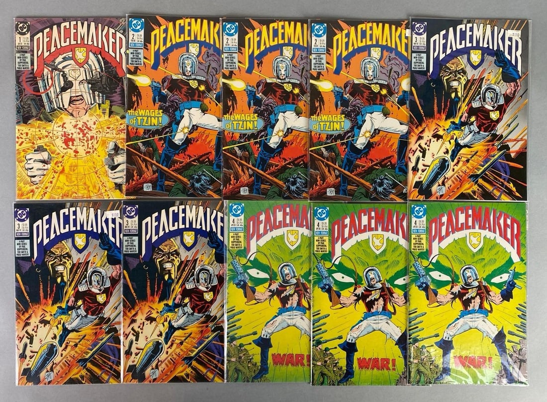 Group of 10 DC Peacemaker Comic Books (1 of 3)