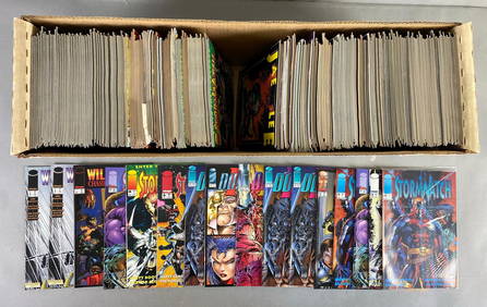 Long Box of Image Comic Books (1 of 2)