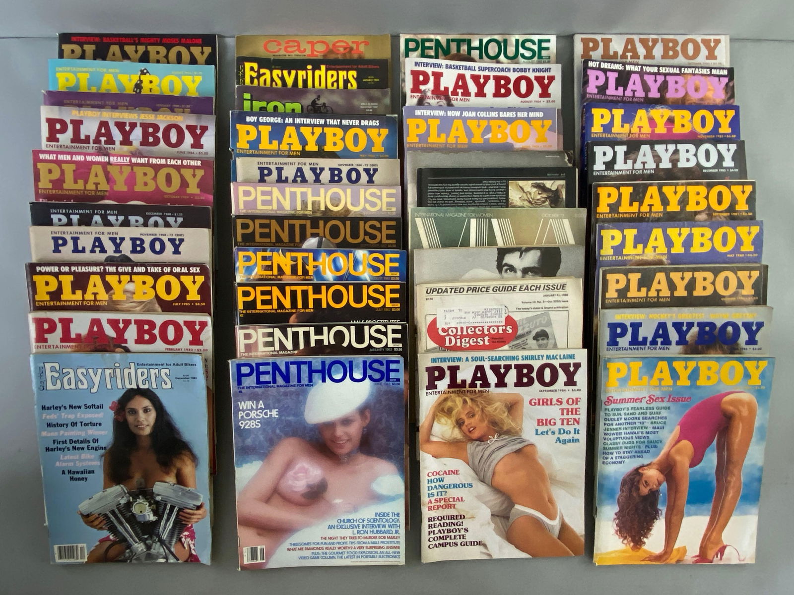 Group of 1960s - 1980s Adult Magazines (1 of 3)