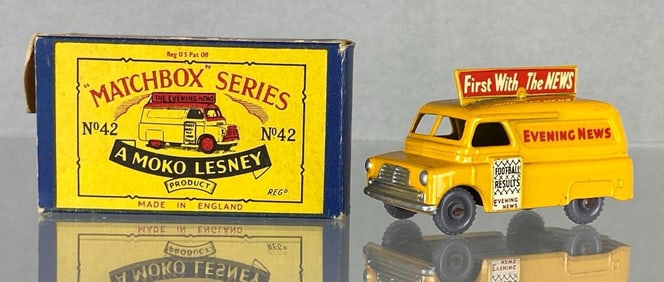 Matchbox No. 42 Evening News Van