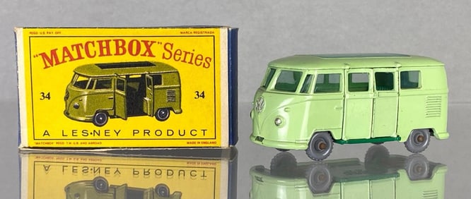 Matchbox No. 34 Volkswagen Camping Car