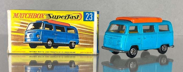 Matchbox No. 23 Volkswagen Camper Superfast
