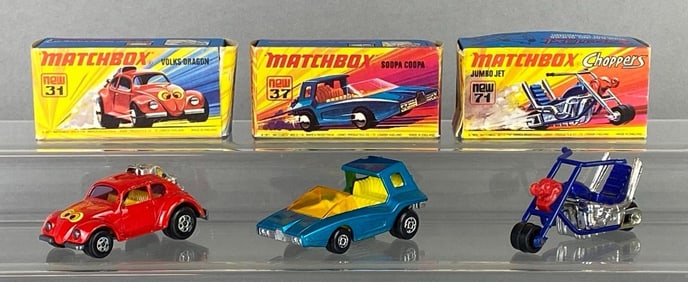 Group of 3 Matchbox Die-Cast Vehicles