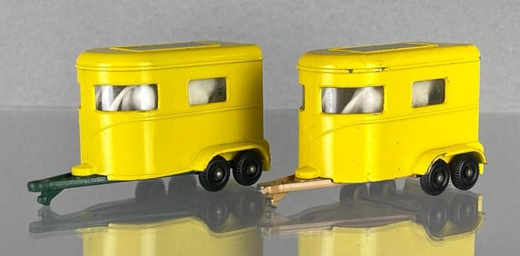 Group of 2 Matchbox No. 43 Pony Trailers