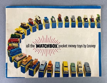 1960 Lesney Matchbox Pocket Money Catalogue