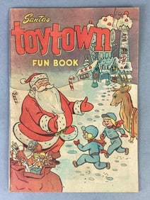 1953 Santas Toytown Fun Book