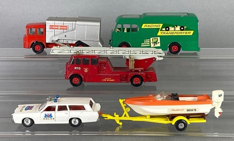 Group of 5 Matchbox King-Size Series Die-Cast Vehicles