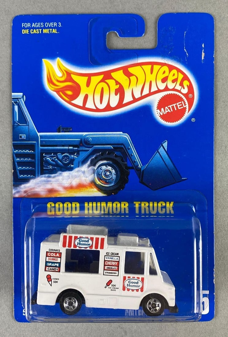 Mattel Hot Wheels No. 5 Good Humor Truck: 1991, Die-cast.