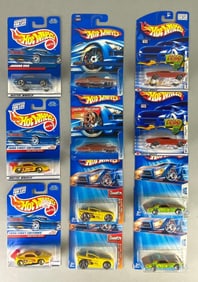 Group of 11 Mattel Hot Wheels Variation Die-Cast Vehicles