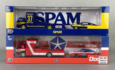 Group of 2 M2 Machines Car Haulers