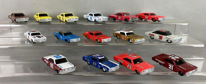 Group of 15 Racing Champions Ford NASCAR Legends Die-Cast Cars