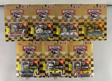 Group of 7 Racing Champions NASCAR Legends Die-Cast Vehicles