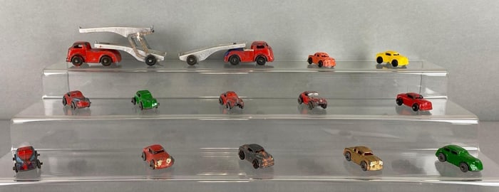 Group of 14 1950s Barclay Die-Cast Vehicles