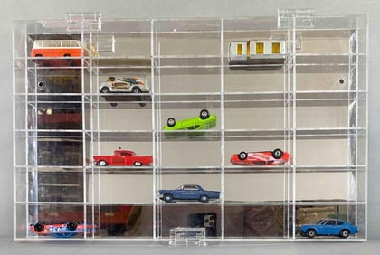 Mirror Back 1/64 Scale Hanging Display Case and More
