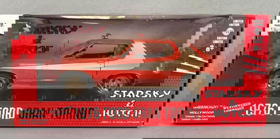 Greenlight Collectibles Hollywood Starsky and Hutch 1976 Ford Gran Torino