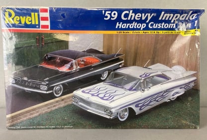 Revell 1959 Chevy Impala Hardtop Custom Plastic Model Car Kit