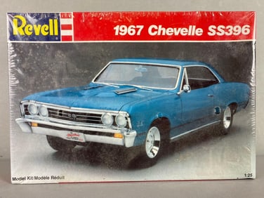 Revell 1967 Chevelle SS396 Plastic Car Model